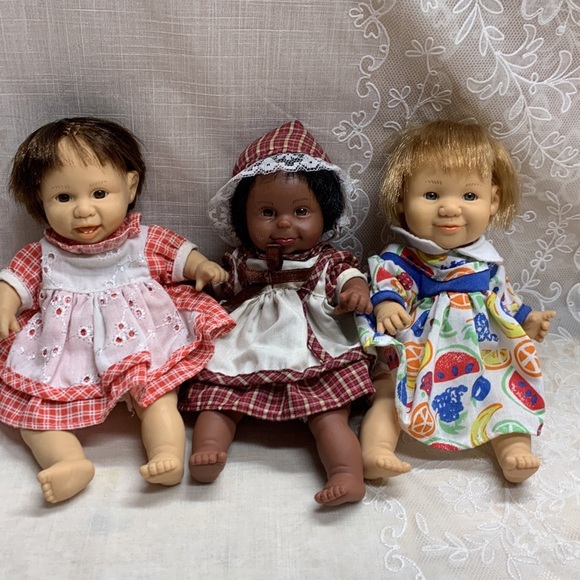 3 Vintage Gi-Go toys My Palm Pals 8" expressive funny faces - Picture 2 of 12